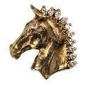 diamonds in dressage pendant