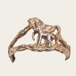 Mare and foal horse