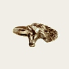 small full head and mane on ring available white or yellow